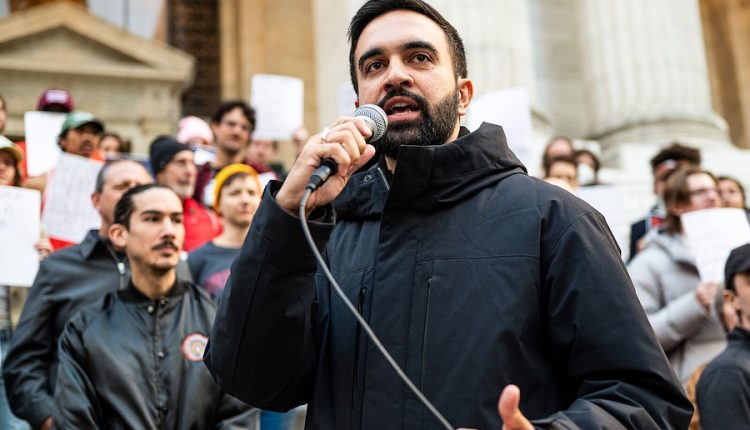 Zohran mamdani at the resist fascism rally in bryant park on oct 27th 2024.jpg