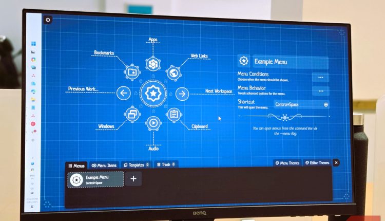 Kandu app open on the benq monitor 1.jpg