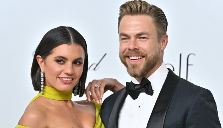 Derek hough shares adorable video of wife hayley growing baby bump 2202930951.jpg