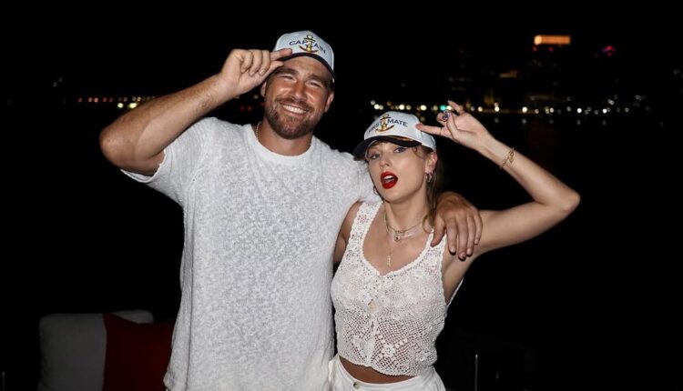 Travis kelce gives fans look at his off season it included a lot of taylor swift and her brother3.jp .jpeg