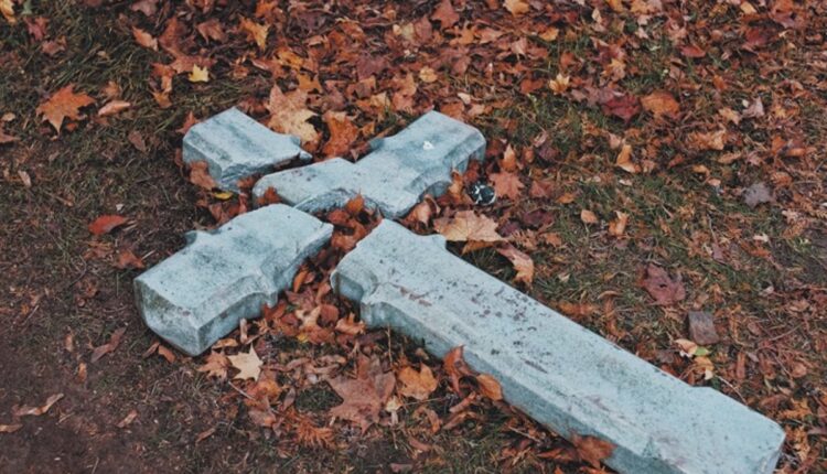 Broken cross on ground resized 09.06.25 06.05.24 03.30.22 getty 1350583316.jpg