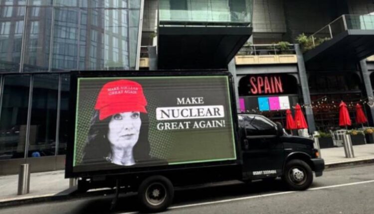 Mobile billboard mocks kathy hochul over nuclear energy push in nyc 620x340 1.jpg