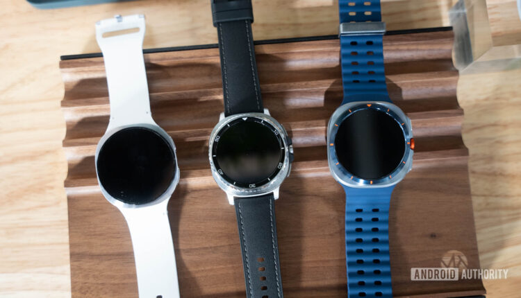 Samsung galaxy watch 8 and galaxy watch 8 classic and galaxy watch ultra flat on table.jpg