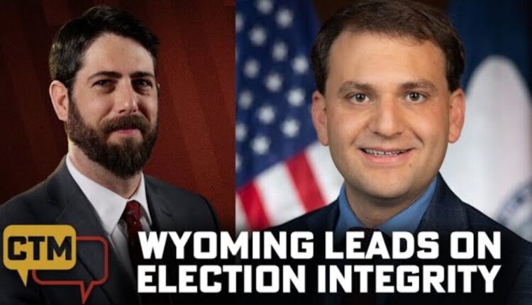Wyoming secretary of state leads on election integrity smashing green scam.jpg