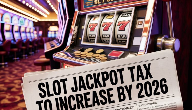 Slot jackpot tax to increase by 2026.jpeg