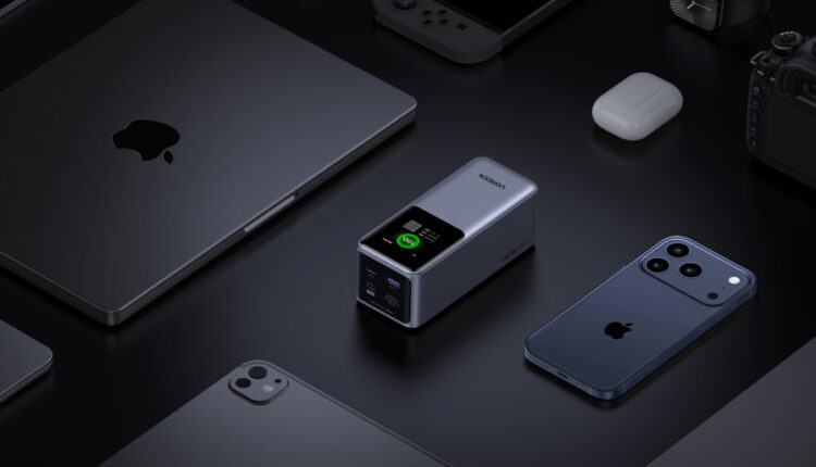 UGREEN Nexode Power Bank 20000mAh 130W next to devices.jpg