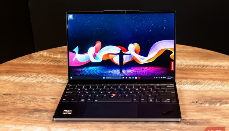 The lenovo z13 gen 2 open on the background 2jpg 53480468281 o.jpg