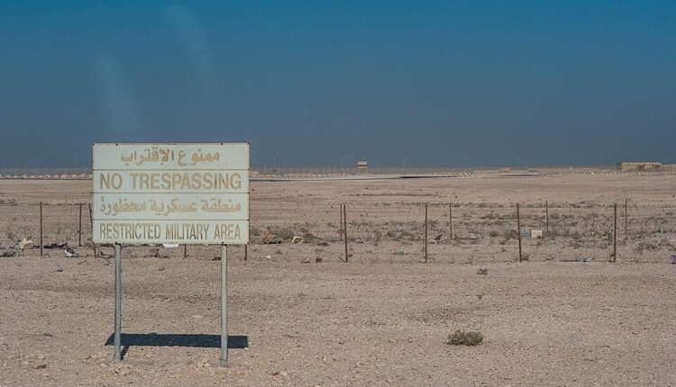 Al Udeid Air Base in Qatar 03.27.26 Wiki Com.jpg