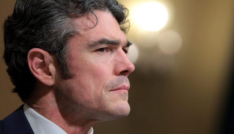 Kristi noem and joseph kent testify to house committee on threats to t scaled e1773781182468.jpg