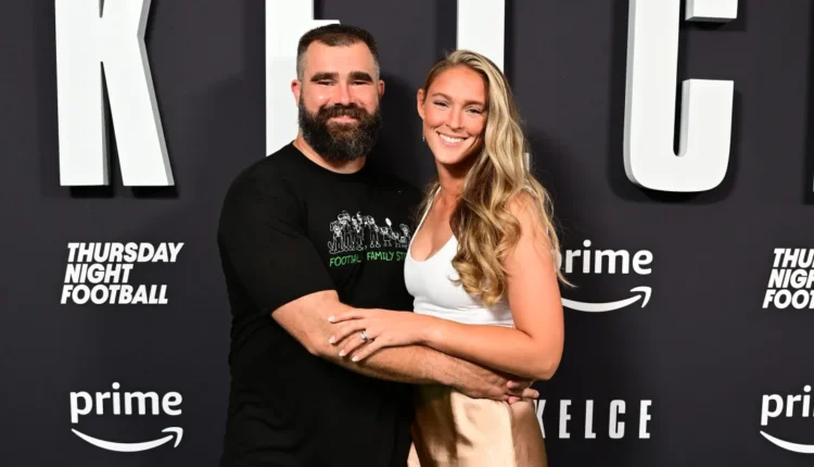 GettyImages 1668785646 Jason Kelce Wants to Name New Puppy Gunda But His Wife and Kids Arent On Boar.webp