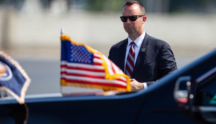 President of the United States Beast Motorcade Vehicle Secret Service 50099605336.jpg