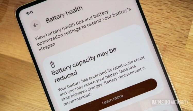 Google android pixel 7 pro battery health reduced.jpg