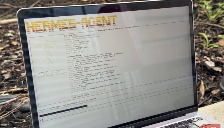 Hermes agent running on a macbook.jpg