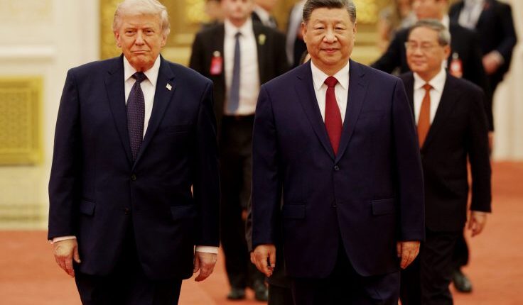 Us president trump meets with chinas president xi and attends state ba scaled e1778883336670.jpg