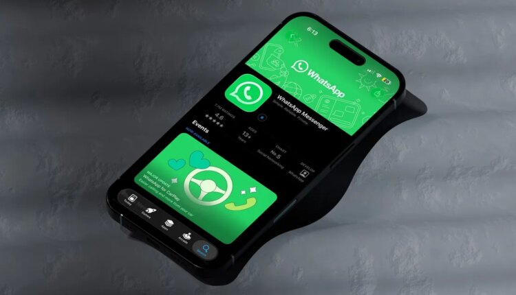 Whatsapp app store listing open on iPhone.jpg