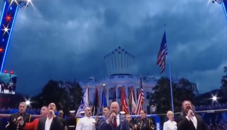 Zach Brown National Anthem UFC White House.jpg