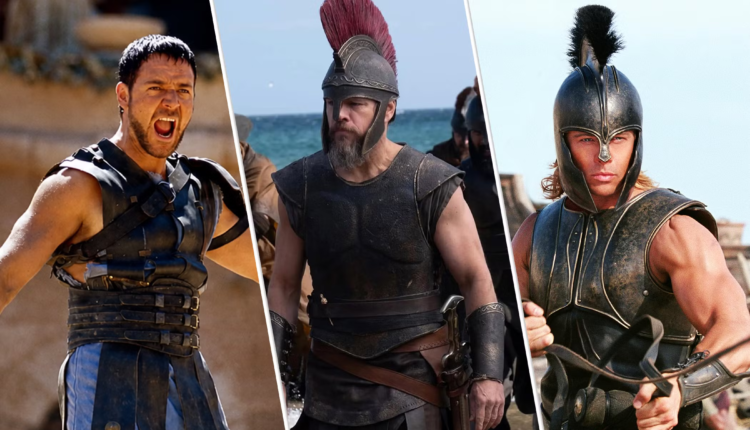 Characters from gladiator the odyssey and troy side by side.png