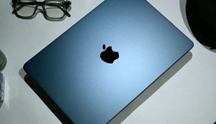 MacBook Air in midnight finish on a table top scaled.jpg