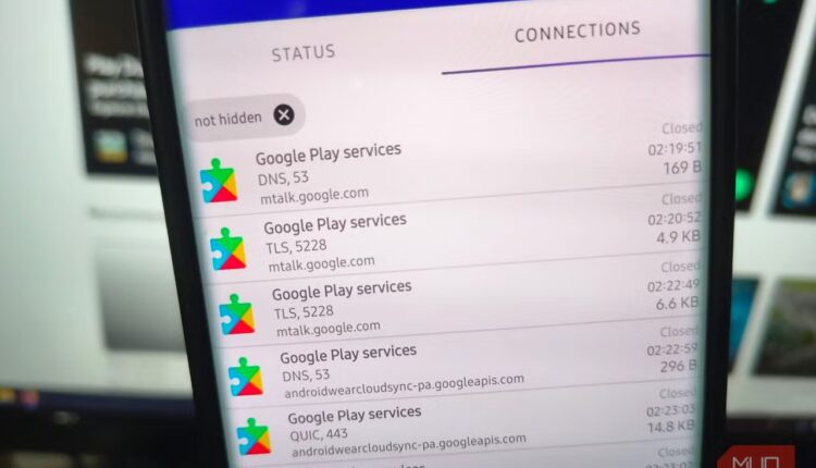 Pcapdroid showing connections to google services.jpg